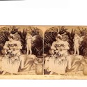 Vista estéreo Summer Girl and Cupid – escena alegórica de estudio – Strohmeyer & Wyman