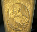 Lithophane German porcelain trapezoid