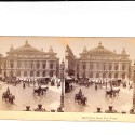 Vista estereoscópica “Grand Opera House (Palais Garnier), París