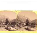 📷 Vista estereoscópica “Vue du Val Veni, près d’Avisaille – Alpes italianas (Valle de Aosta)”