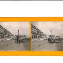 📷 Vista estereoscópica  “Alger – Le Bastion Central (Argel), paseo urbano colonial”