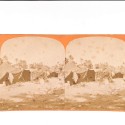 📷 Vista estereoscópica  “Campement de tribus arabes nomades aux environs de Biskra (Argelia)”