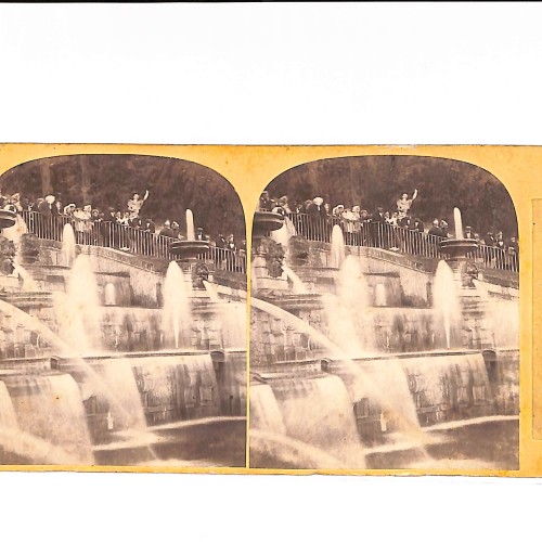 📷 Vista estereoscópica Grandes eaux de Saint-Cloud – París Instantané