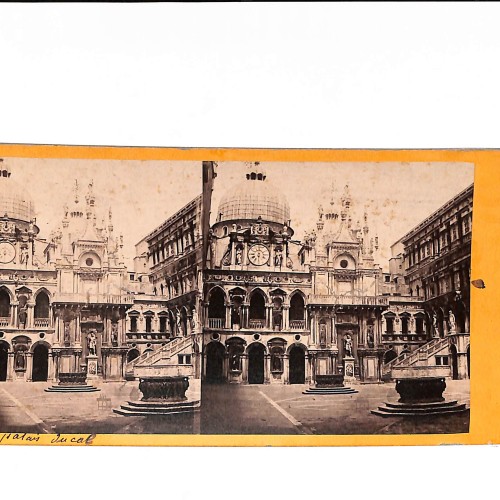 📷 Vista estereoscópica Palazzo Ducale (Palacio Ducal), Venecia