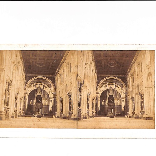 📷 Vista estereoscópica  – Interior de iglesia (Roma)