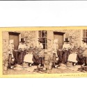 📷 Vista estereoscópica – Group of Four Welsh Costumes” (Gales)