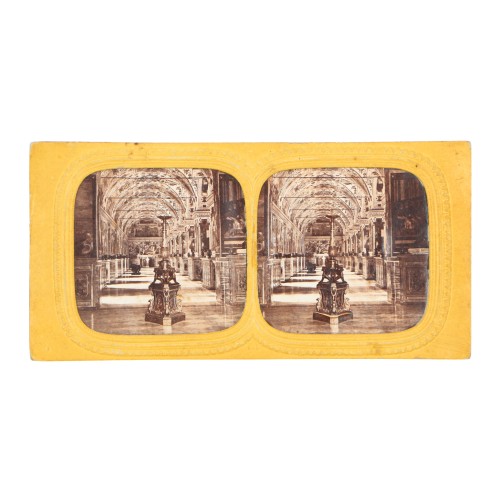 📷 Vista estereoscópica Tissue – Salle de la bibliotheque
