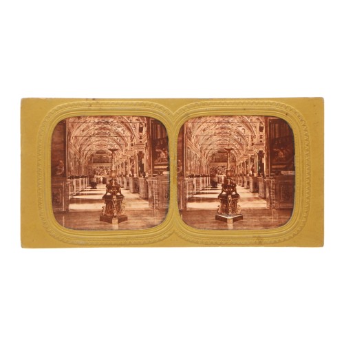 📷 Vista estereoscópica Tissue – Salle de la bibliotheque
