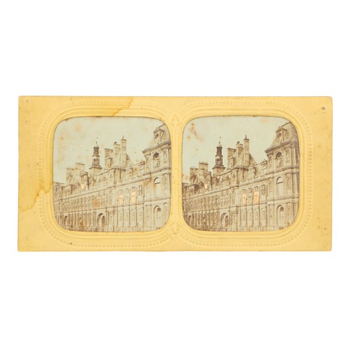 📷 Vista estereoscópica Tissue – Hotel de Ville