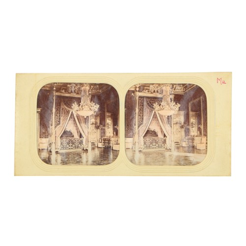 Vista estereoscópica Tissue – Turin, Chambre du Roi