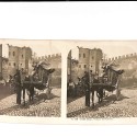 📷 Vista estereoscópica   “Roma – Carro campesino (Voiture de Paysans)” – Jules Richard