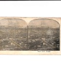 📷 Vista estereoscópica  “Stock Yards, Chicago – Corrales industriales”