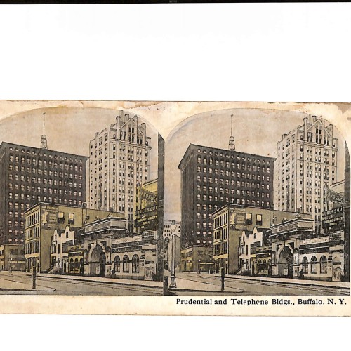 📷 Vista estereoscópica  “Stock Yards, Chicago – Corrales industriales”