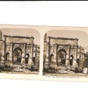 📷 Vista estereoscópica “Roma – Forum, Arc de Septime Sévère”