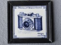 The printed porcelain tile Camera Olympus 35-1 from 1948
