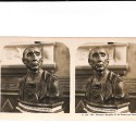 📷 Vista estereoscópica Florence – Bargello, busto de Niccolò da Uzzano (obra de Donatello) – serie “Vues d’Italie”
