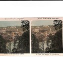 📷 Vista estereoscópica  “Berna – río Aar y puente de Nydegg”