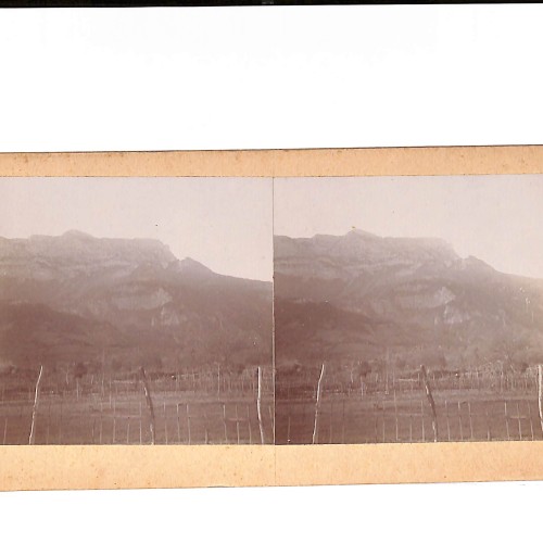 📷 Vista estereoscópica paisajística de montaña