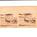 Vista estereoscópica "BERTHIOT - OPTICIEN - Quai des Célestins, 8 - LYON".