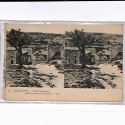 Vista estereoscópica "8 JÉRUSALEM. — Endroit d’où Jésus prédit la ruine de Jérusalem. — LL