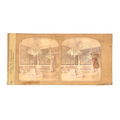 📷 Vista estereoscópica Tissue – Photographie G.A.F. - Salon des tapisseries