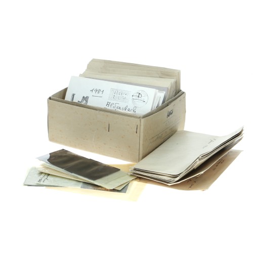 Caja diapositivas de pelicula 120    6x6    de Iglesias Barrocas