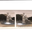 📷 Vista estereoscópica Lourdes – L’Esplanade, St-Michel terrassant le démon