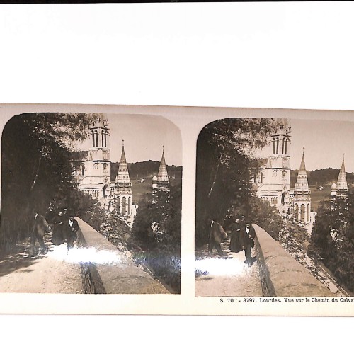 📷 Vista estereoscópica – Vue sur le Chemin du Calvaire