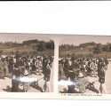 📷 Vista estereoscópica Lourdes – Malades portés à la Grotte (S.78-3820)