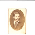 📷 CDV retrato masculino ovalado (sin identificación personal)
