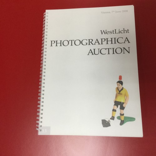 Vente aux enchères du livre WestLicht Photographica