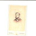 📷 CDV “Retrato masculino victoriano con barba — Mayall, London & Brighton”