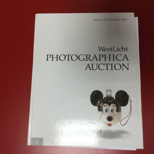 Vente aux enchères du livre WestLicht Photographica