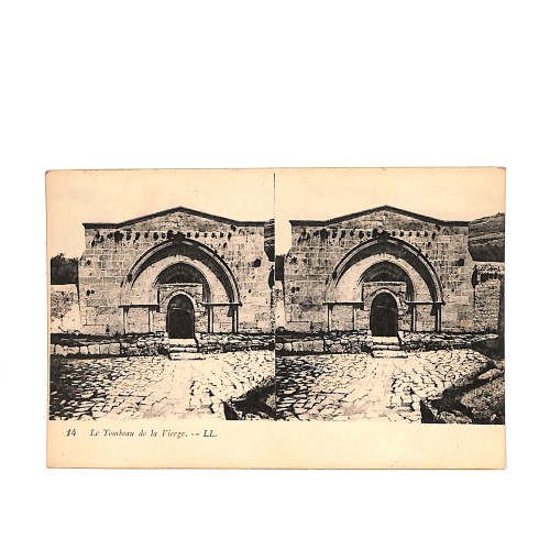 📷 Vista estereoscópica “Le Tombeau de la Vierge”