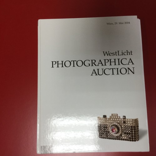 Vente aux enchères du livre WestLicht Photographica