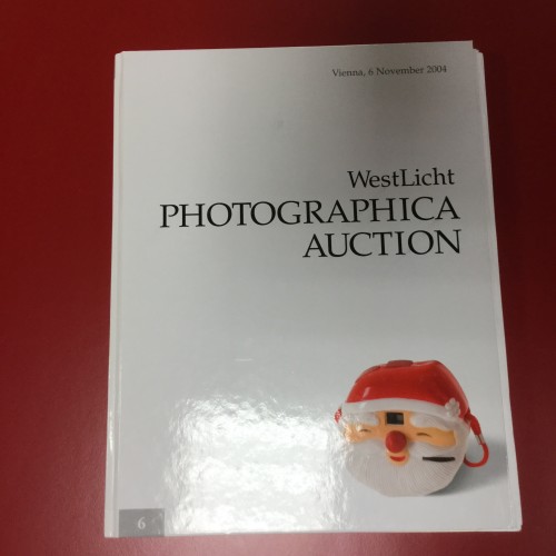 Vente aux enchères du livre WestLicht Photographica