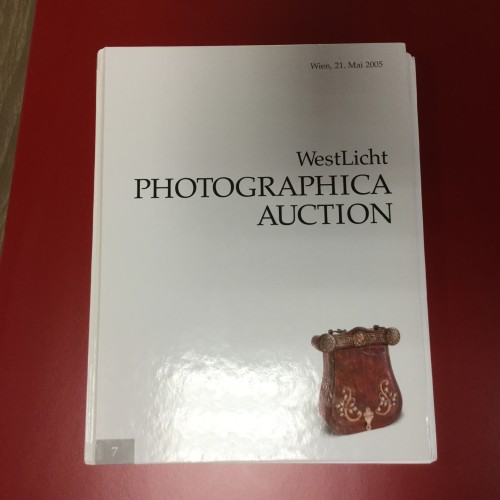 Vente aux enchères du livre WestLicht Photographica