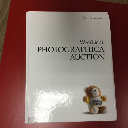 Vente aux enchères du livre WestLicht Photographica