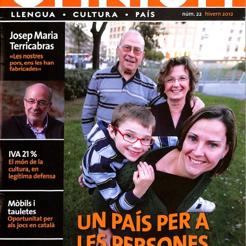 Revista “Òmnium – Llengua · Cultura · País”, núm. 22