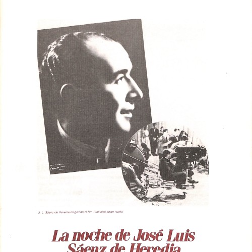 “La noche de José Luis Sáenz de Heredia”
