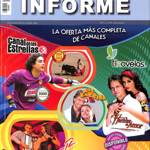 Revistas TELEINFORME — Segunda época nº 836