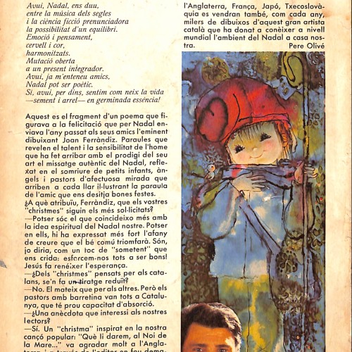 Revista Calendari Patufet – Revista infantil i juvenil (Feliç 1970)