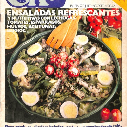 Revista Cocina y Hogar – nº 7/8 (julio-agosto, Año XX)