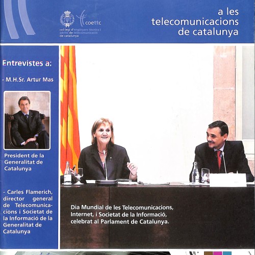 Revista “connecta’t – a les telecomunicacions de Catalunya”