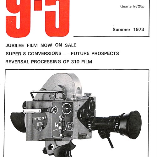 Revista “9.5 – Magazine for the 9.5mm cine enthusiast”