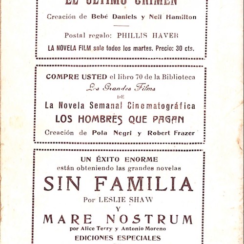 Revista La Novela Film