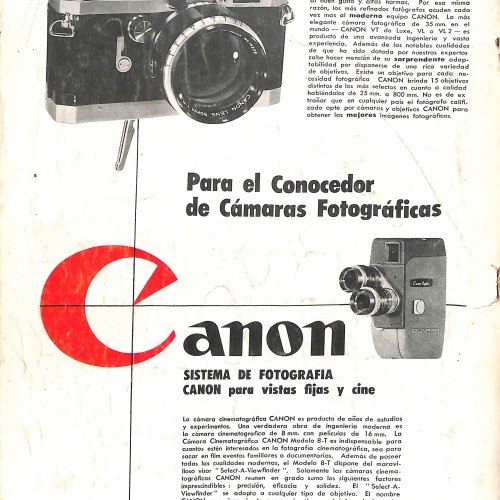 Revista Fotografía Popular – Agosto 1958 (Editada en Cuba)