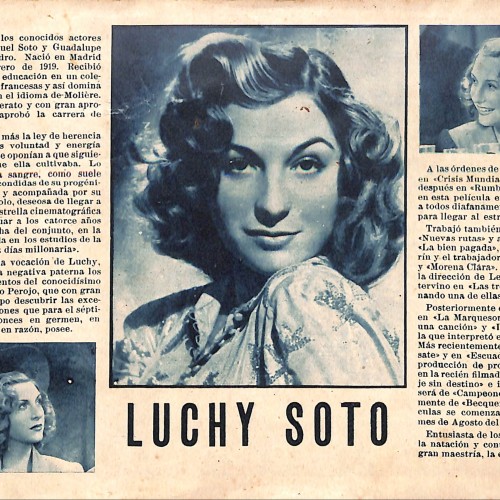 Revista   Álbum Cine – Grandes Artistas Españoles