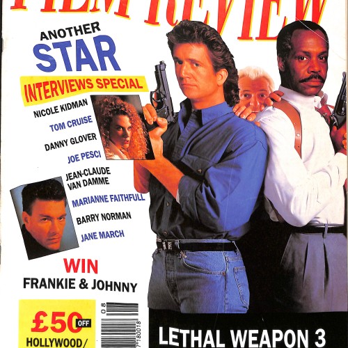 Revista Film Review  Agosto 1992 – £1.50