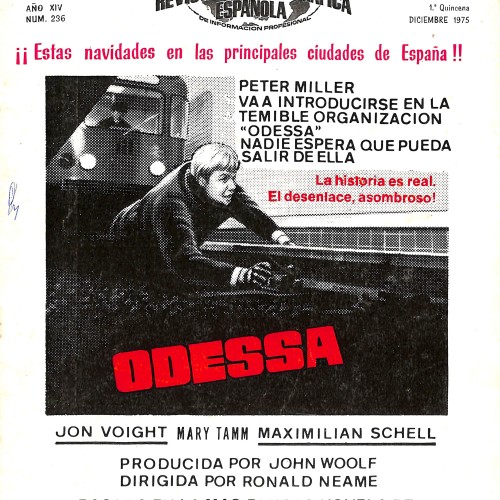 Revista Cineinforme: Revista Cinematográfica Española de Información Profesional. Año XIV, Número 236